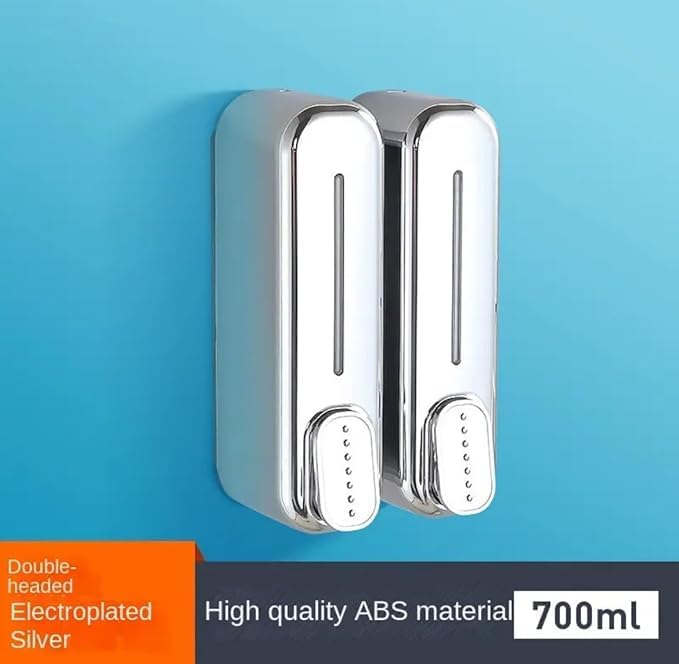Wall Mount Soap Dispenser 300ml Shampoo Shower Gel Dispenser Lotion Container Liquid Hand Soap Dispenser Hotel Malls Hospitals Bathroom Accessories