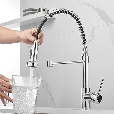 Kitchen Faucets Solid Brass Single Handle Single Lever
